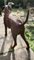 Statua grande in ghisa con cane da caccia, anni '60, Immagine 2