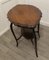 Table d'Appoint de Forme Ovale en Noyer avec Undertier, 1900s 7