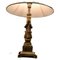 Lámpara de mesa corintia columna, años 60, Imagen 1
