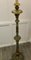 Tall Painted Green and Giltwood Floor Standing Lamp, 1910s 3