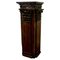 French Carved Oak Column Display Pedestal, 1850s 1