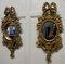 Oval Rococo Gilt Wall Mirrors, 1980s, Set of 2, Image 2