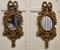 Oval Rococo Gilt Wall Mirrors, 1980s, Set of 2 7