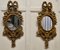 Oval Rococo Gilt Wall Mirrors, 1980s, Set of 2, Image 7