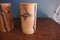 Bamboo Painted Brush Pots, 1960s, Set of 2, Image 3
