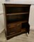 Gothic Carved Oak Open Bookcase with Cupboard by Charm, 1930s 5