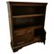 Gothic Carved Oak Open Bookcase with Cupboard by Charm, 1930s, Image 1