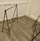 Scandinavian Minimalist Sawhorse Desk, 1950s, Image 8