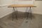 Scandinavian Minimalist Sawhorse Desk, 1950s 3