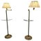 Art Deco French Adjustable Swing Arm Floor Lamps, 1960s, Set of 2, Image 1