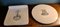 19th Century Ceramic Butter Slab and Cheese Scale Pan, Set of 2 3