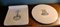 19th Century Ceramic Butter Slab and Cheese Scale Pan, Set of 2, Image 3