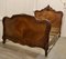 Louis XV French Golden Walnut Bed, 1880s 2