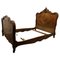 Louis XV French Golden Walnut Bed, 1880s, Image 1