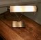 Art Deco Adjustable Brass Bankers Desk Lamp, 1960s 4