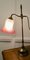French Brass Desk Lamp with Opaline Glass Shade, 1950s, Image 4