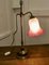 French Brass Desk Lamp with Opaline Glass Shade, 1950s 3