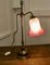 French Brass Desk Lamp with Opaline Glass Shade, 1950s, Image 3