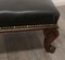 Victorian Country House Foot Stool Upholstered in Leather, 1870s 6