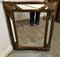 Large Heavily Carved French Oak Gilt Cushion Mirror, 1880s 7