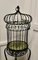 Wrought Iron Birdcage on Stand, 1960s 5