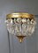 Petite Empire French Crystal Basket Chandelier, 1920s 3