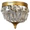 Petite Empire French Crystal Basket Chandelier, 1920s, Image 1