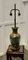 Lampada da tavolo Arts & Crafts regolabile in ottone e peltro, Francia, anni '20, Immagine 2