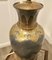 Lámpara de mesa francesa ajustable Arts & Crafts de latón y estaño, años 20, Imagen 5