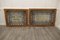 Large Leaded Glass Opticians Window Signs, 1900, Set of 2 3