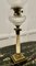 Glass Oil Lamp on Marble Column with a Stepped Brass Base, 1880s, Image 4