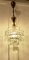 Lámpara de araña francesa grande en cascada de cristal, años 20, Imagen 7