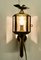 Lampade da parete carrozza in ottone con aquile, anni '20, set di 2, Immagine 3