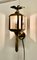 Lampade da parete carrozza in ottone con aquile, anni '20, set di 2, Immagine 4