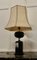 Oriental Style Black Table Lamp in Brass, 1960, Image 6