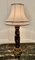 Geschnitzte und vergoldete Barocklampe, 1930er 2