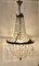 Large French Empire Tent Chandelier, 1920s 7