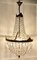 Lámpara de araña francesa grande en forma de tienda, años 20, Imagen 2