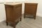 Small French Golden Oak Chests of Drawers, 1960, Set of 2 7