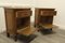 Small French Golden Oak Chests of Drawers, 1960, Set of 2 5