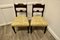 Regency Chairs with New Upholstered Seats, Set of 2 5