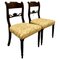 Regency Chairs with New Upholstered Seats, Set of 2, Image 1