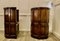 Arts and Crafts Pugin Carved Barrel Back Hall Chairs, 1880s, Set of 2 9