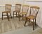 Antique Dining Chairs in Beech and Elm, 1900, Set of 4 4