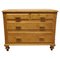 Victorian Stripped Pine Chest of Drawers, 1880s, Image 1
