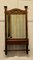 Arts and Crafts Bathroom Wall Mirror with Towel Rail, 1880s, Image 4