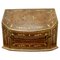 French Tooled Leather Stationary Box, 1900s, Image 1