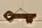 Großes rustikales Schlüsselregal aus Zedernholz, 1960 4