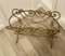 Green Wrought Iron Magazine Rack, 1920s 2