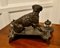 French Inkwell Stand with Hunting Retriever Dog, 1880 5